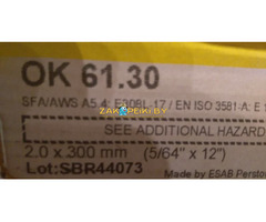Электроды ЭСАБ ESAB OK 61.30 SFA/AWS A5.4 EN ISO 3581-A Е 308L-17.