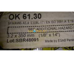 Электроды ЭСАБ ESAB OK 61.30 SFA/AWS A5.4 EN ISO 3581-A Е 308L-17.