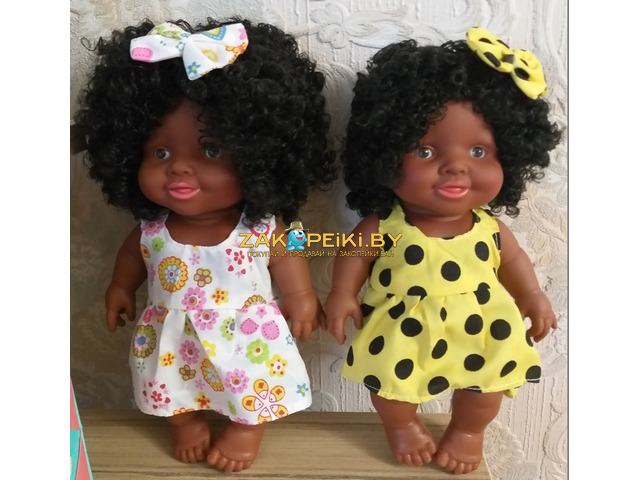 Куколки-африканки 26см и Пупс 28см - 1
