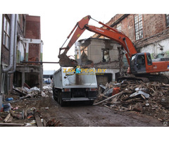Вывоз строительного мусора при демонтаже зданий и сооружений - 1