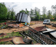 Демонтаж металлоконструкций работаем по Беларуси