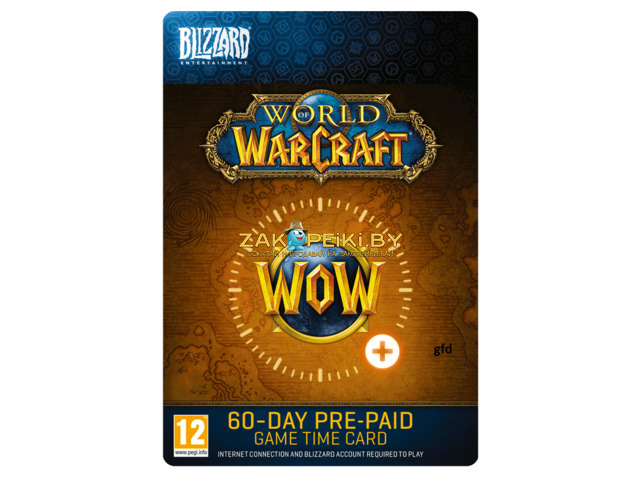 60 ДНЕЙ ТАЙМ КАРТА World of Warcraft - 1