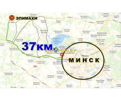 Продам дом у водоема в д. Зпимахи, 37км.от Минска
