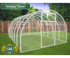 Теплица из тубы 20х20 , 40х20. Надежный каркас, долговечный сотовый поликарбонат. Доставка - 10