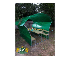 Беседка садовая Астра , Пион. Длинной 2 и 3 метра. Цвет поликарбоната на выбор - 7