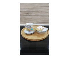 Польский фарфор: 2 чайные пары + 2 салатника