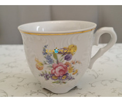 Польский фарфор: 2 кофейные пары