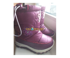 Сапожки зимние на овчине, р24, б.у в отличном состоянии