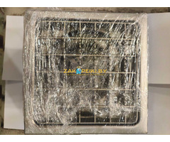 Трап Горизонтальный Ду100мм 200х200мм (НЕРЖАВЕЙКА)