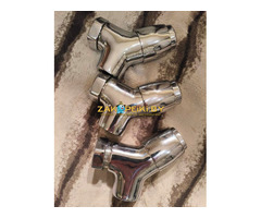 Кран смывной КРС-20-05 с металлической трубой д 32мм для чаш "ГЕНУЯ"