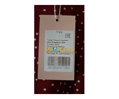 Платье в горошек вечернее, бордо, р.50-52, новое