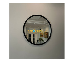 Зеркало D55 см, круглое в раме
