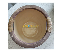 Кашпо керамические за 70 и 140 рублей