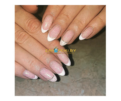 Наращивание ногтей, коррекция, маникюр, педикюр,  окраска и коррекция бровей