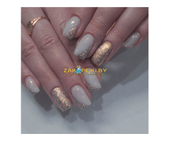 Наращивание ногтей, коррекция, маникюр, педикюр,  окраска и коррекция бровей