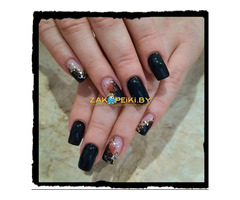 Наращивание ногтей, коррекция, маникюр, педикюр,  окраска и коррекция бровей