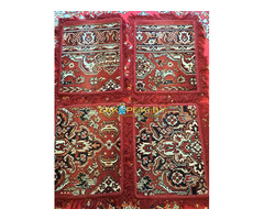 Сидушки на стулья или в авто-4шт, ковровые, размер 38-50