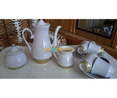 Кофейный сервиз СССР на 6 персон, новый, не использовался, к.80х-н.90хг,