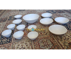 Салатники и тарелки (ARC France),-закалённое стекло