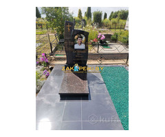 Ремонт могил на кладбище-замена Памятника,плитки