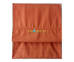 Новые римские тканевые шторы Gardinia 100х160 цвет терракот