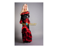 для испанского или цыганского мероприятия в аренду костюмы