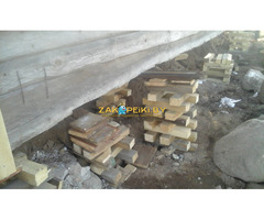 Поднятие деревянных домов, замена фундамента, венцов