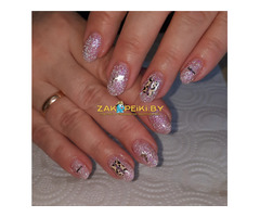 Наращивание ногтей, коррекция, маникюр, педикюр,  окраска и коррекция бровей