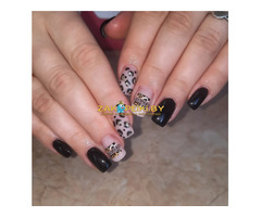 Наращивание ногтей, коррекция, маникюр, педикюр,  окраска и коррекция бровей