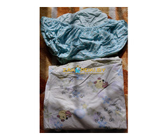 Матрасик в кроватку+2 намотрасника.Скидка при покупке