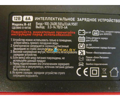 Зарядное устройство Miretti H-6E (сенсорный экран) 12v-6A, все виды АКБ.