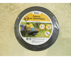 Леска для триммера GREEN GARDEN  2,7 мм.  240 метров, витой квадрат с графитовой жилой
