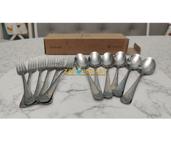 Столовые приборы Pinti Inox (Италия),-десертные ложки и вилки